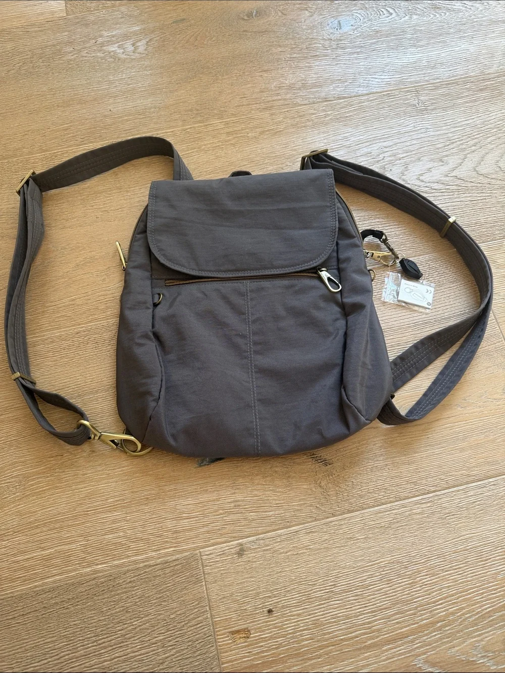 Travelon Anti-Theft Backpack | Smoke Gray | Style 43331-531